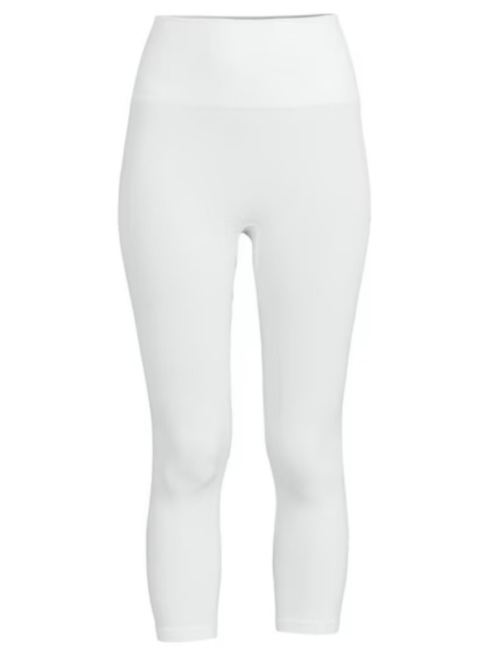 Warner's Blissful Benefits Seamless Smoothing Crooped Legging- White